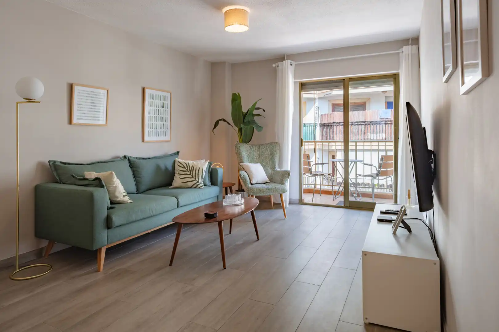 Sala de estar de Apartamento en venta en Jávea / Xàbia con Aire acondicionado y Balcón