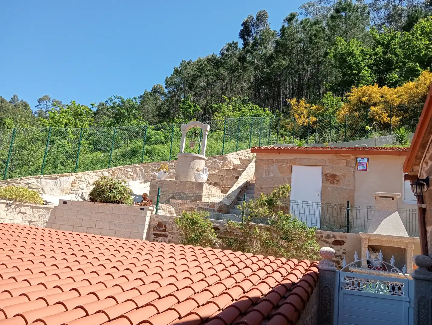 Jardí de Casa o xalet en venda en Muros amb Aire condicionat, Calefacció i Jardí privat