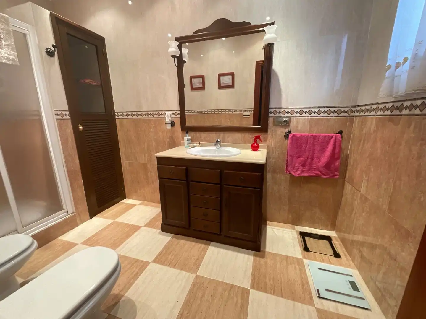 Baño de Finca rústica en venta en Antequera con Aire acondicionado, Jardín privado y Terraza