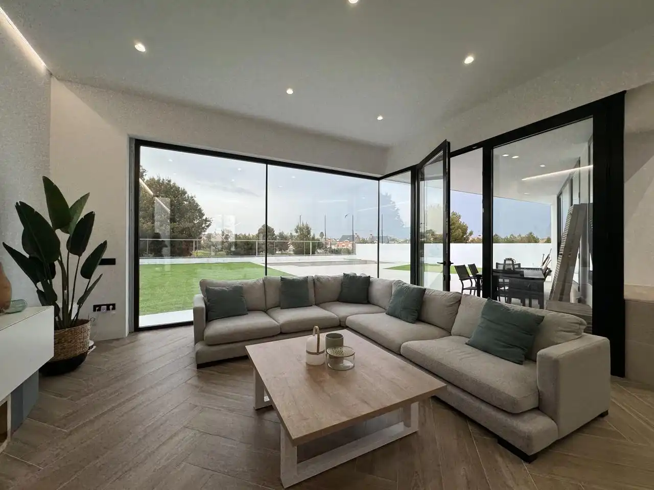 Sala de estar de Casa o chalet en venta en Illescas con Calefacción, Jardín privado y Terraza