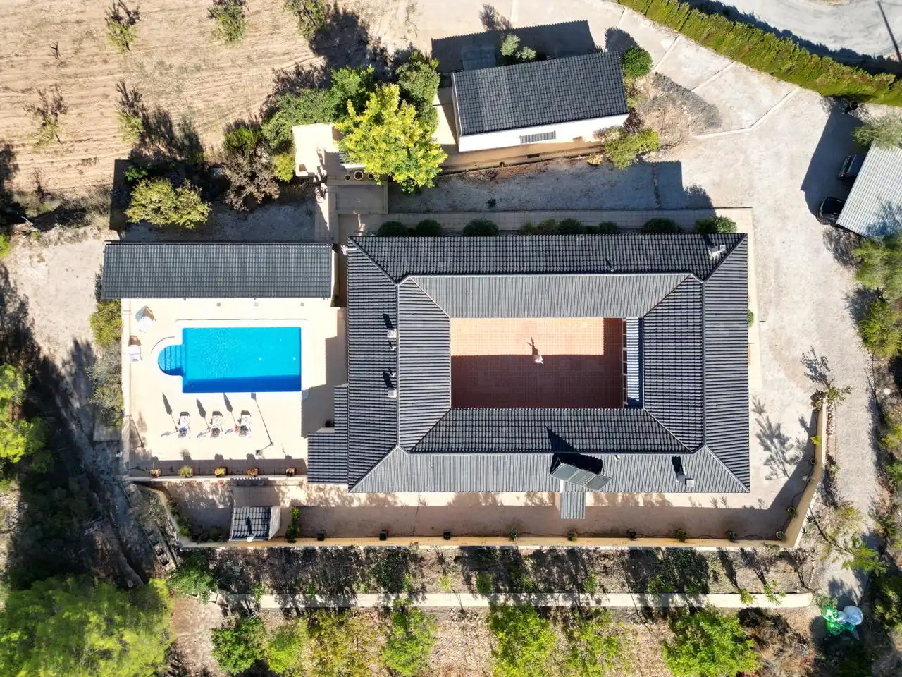 Casa amb piscina en venda a Partida Boquera