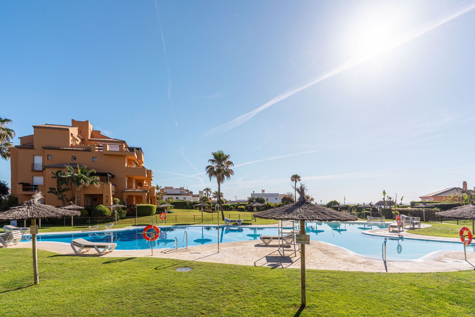 Garden of Planta baja for sale in Manilva  with Air Conditioner, Terrace and Storage room