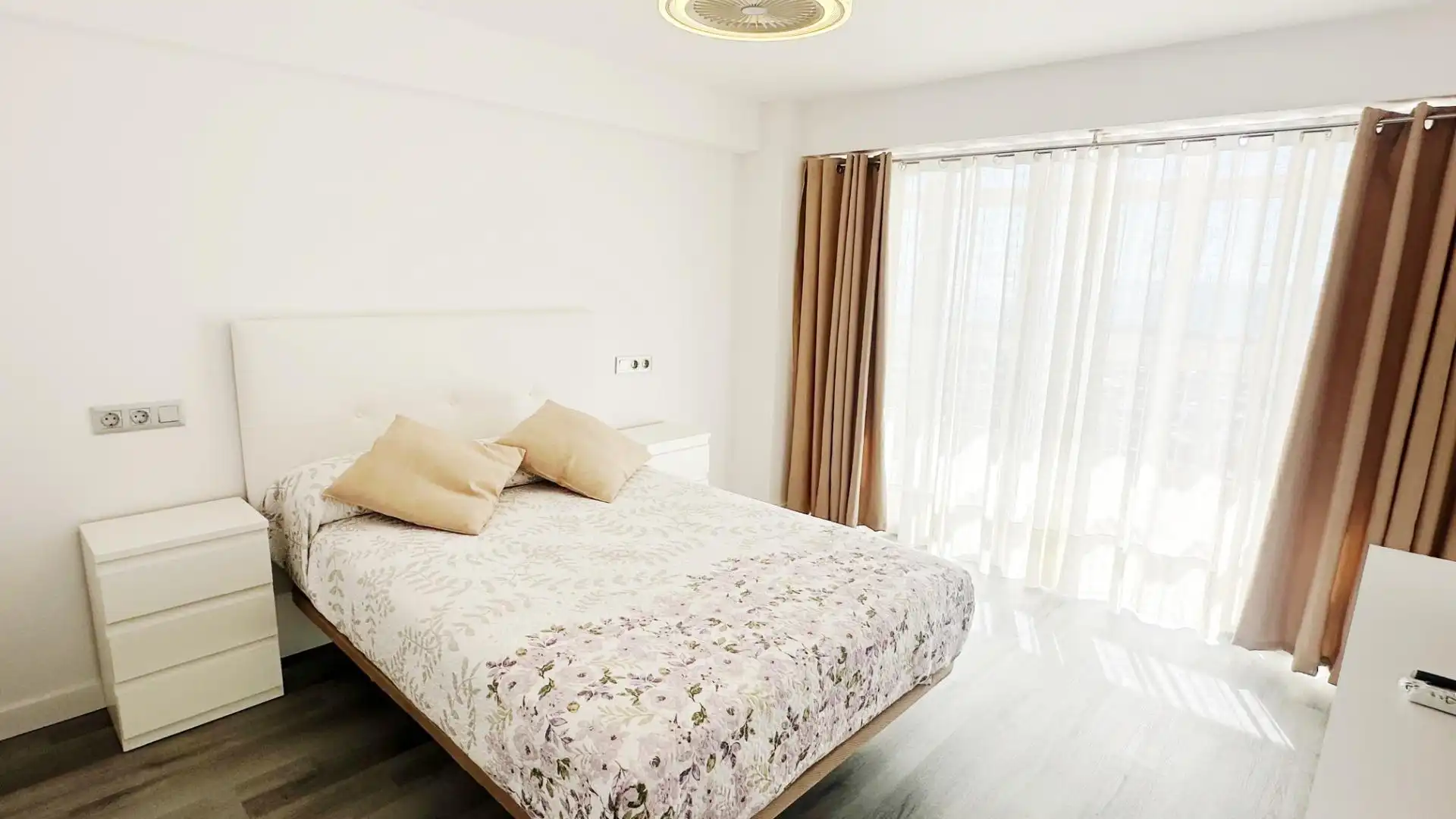 Bedroom of Apartments for rent in El Campello  with Air Conditioner, Heating and Terrace