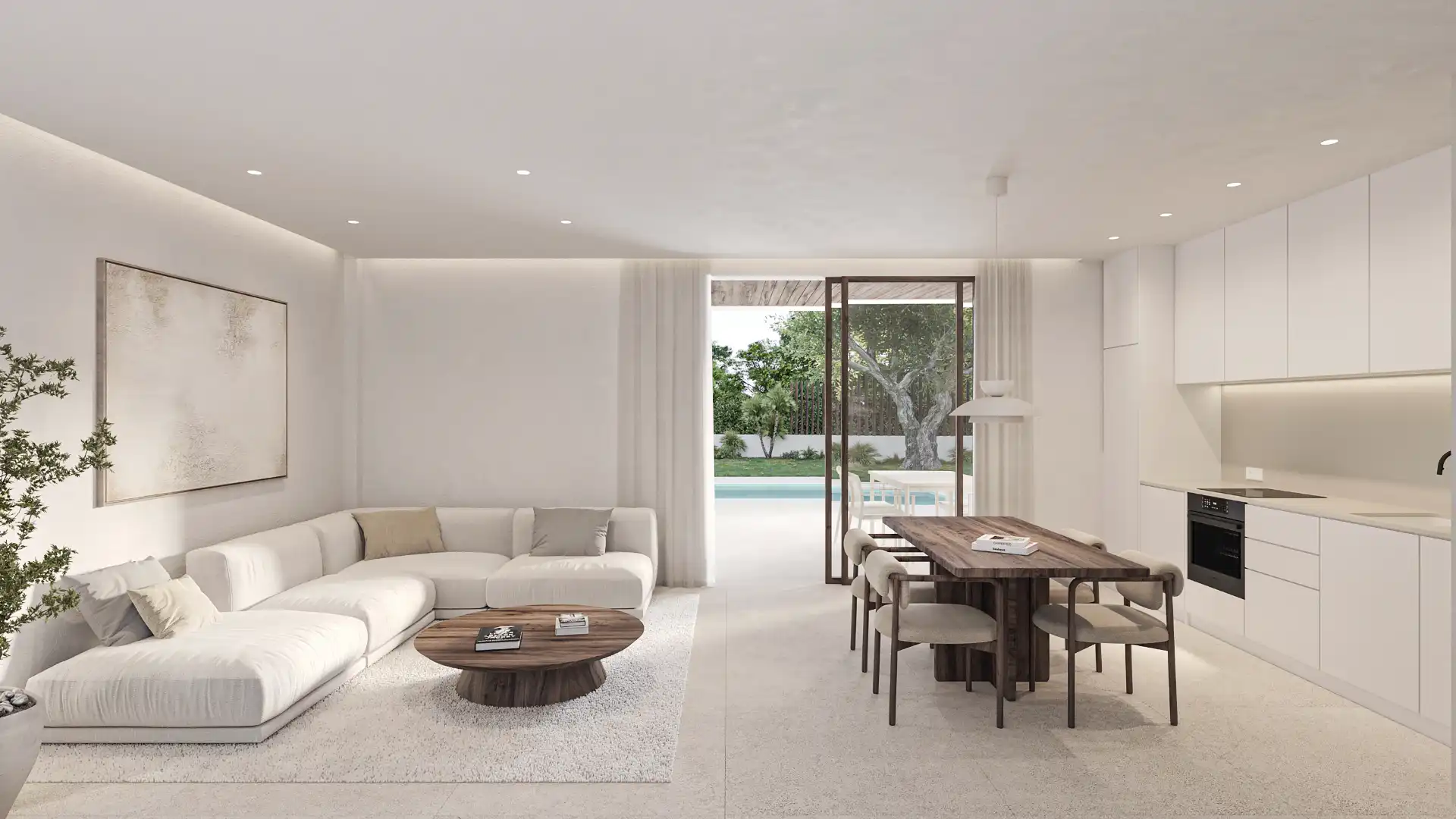 Sala de estar de Casa o chalet en venta en Turís con Jardín privado y Terraza