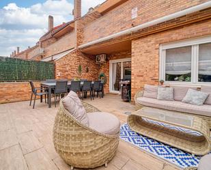 Terrassa de Casa adosada en venda en  Madrid Capital amb Aire condicionat, Calefacció i Jardí privat