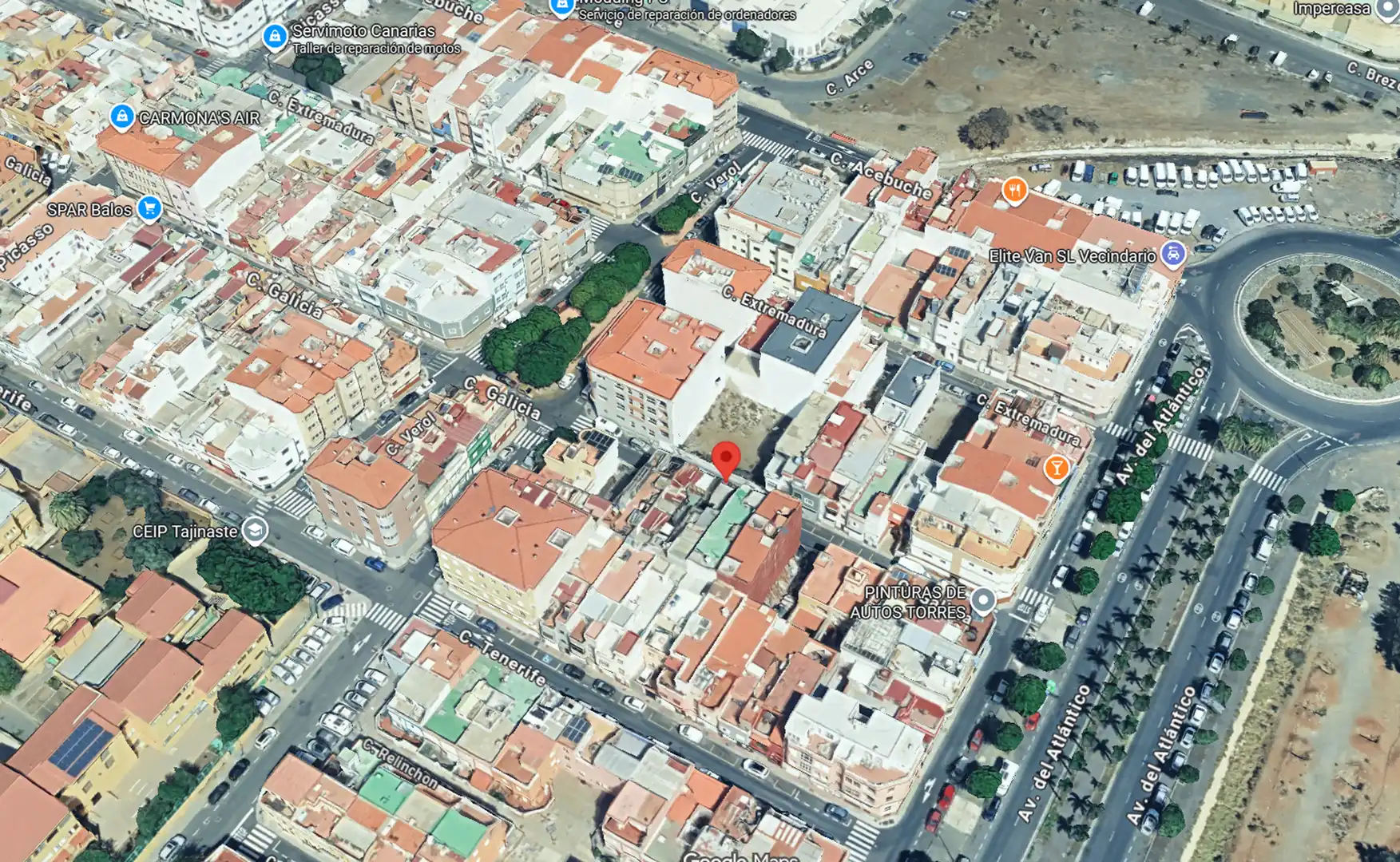 Vista exterior de Residencial en venda en Santa Lucía de Tirajana