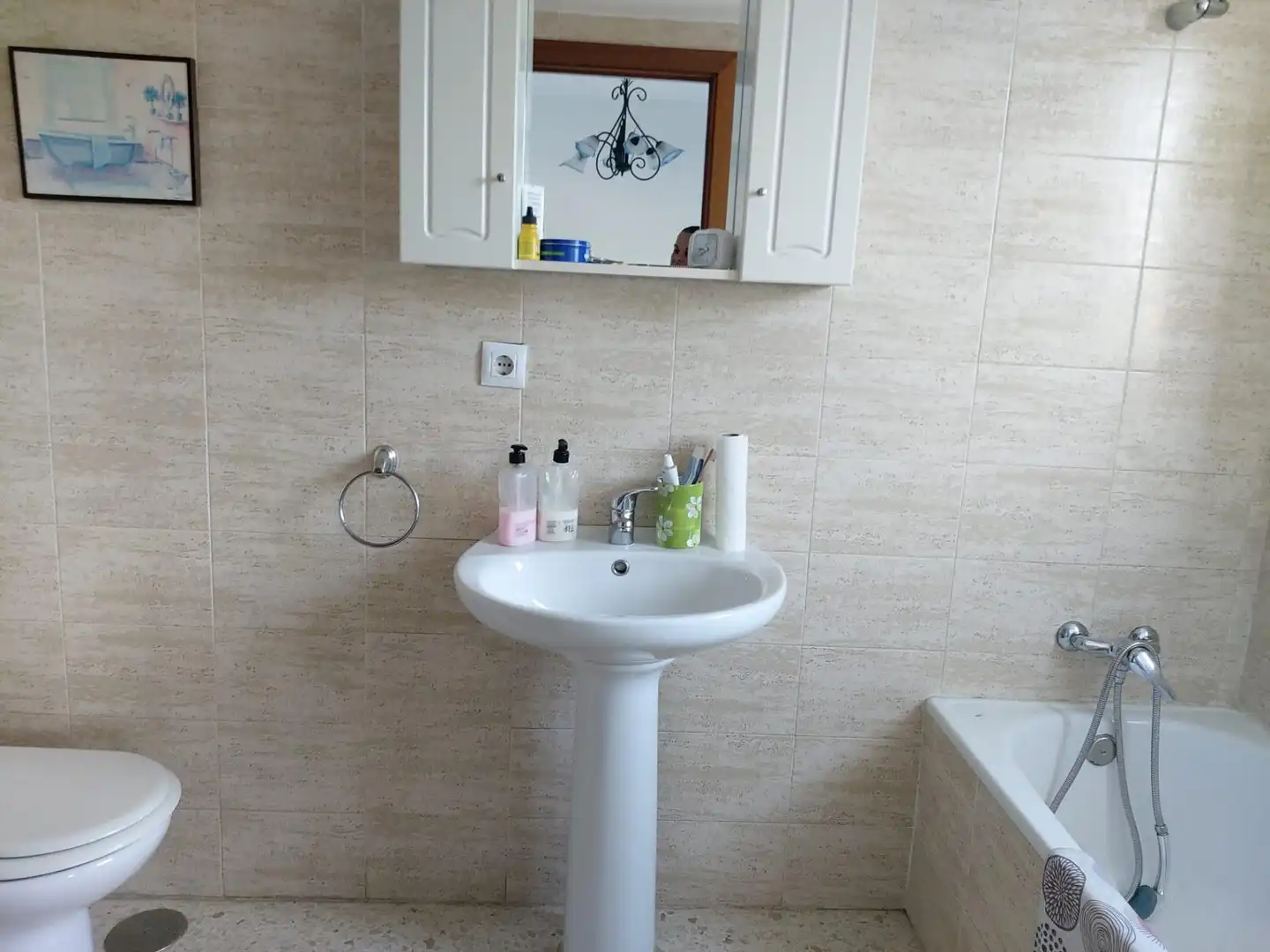 Badezimmer von Wohnung zum Verkauf in Utrera mit Klimaanlage, Abstellraum und Möbliert