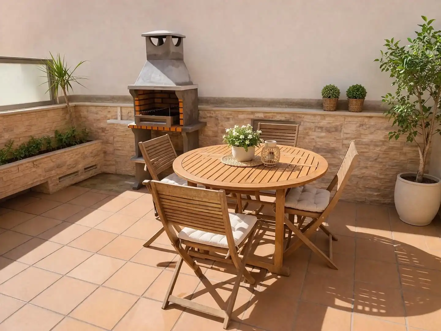 Terrassa de Casa adosada en venda en La Ràpita amb Jardí privat, Terrassa i Traster
