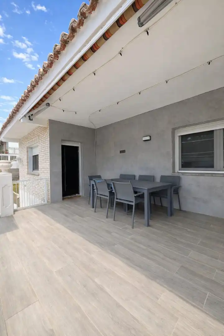 Terrassa de Casa o xalet en venda en El Escorial amb Aire condicionat, Calefacció i Jardí privat