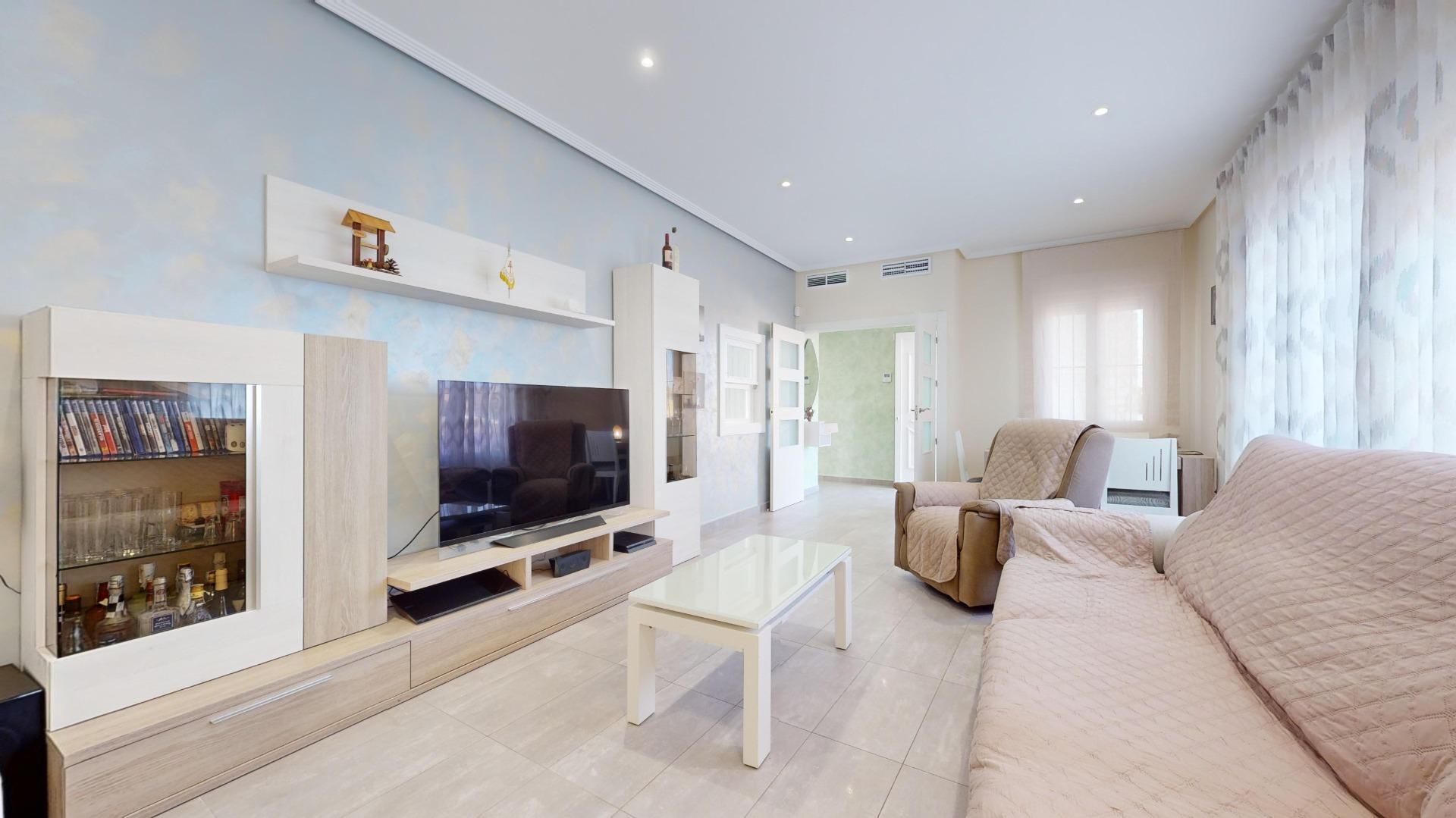 Living room of House or chalet for sale in  Murcia Capital  with Air Conditioner, Terrace and Swimming Pool