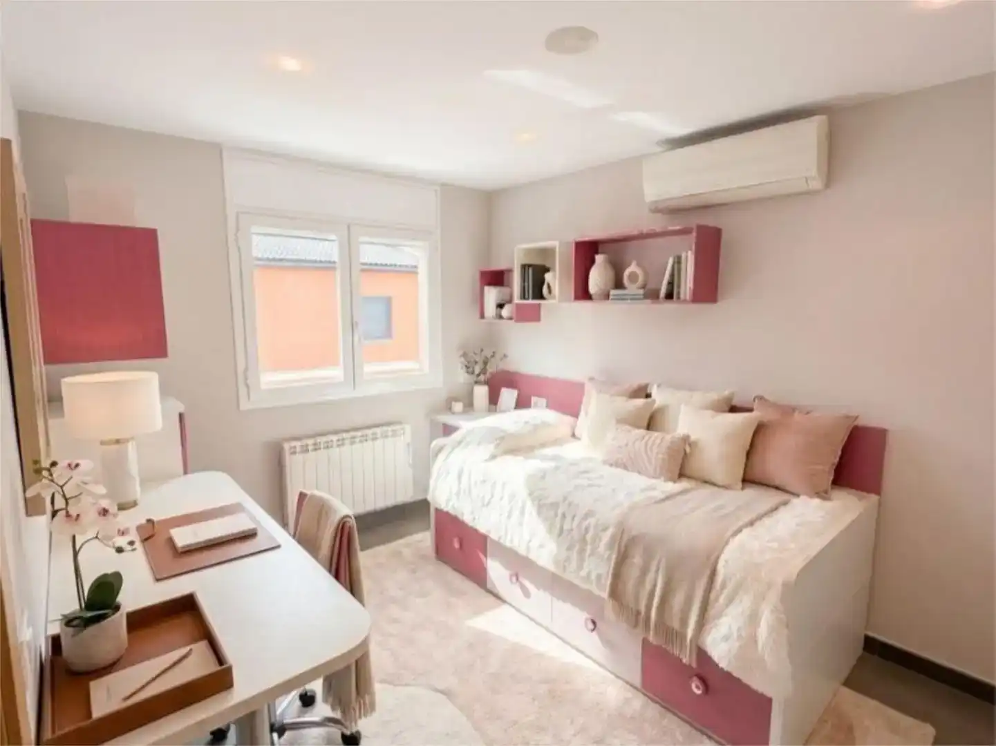Schlafzimmer von Wohnung zum Verkauf in Manresa mit Klimaanlage und Balkon