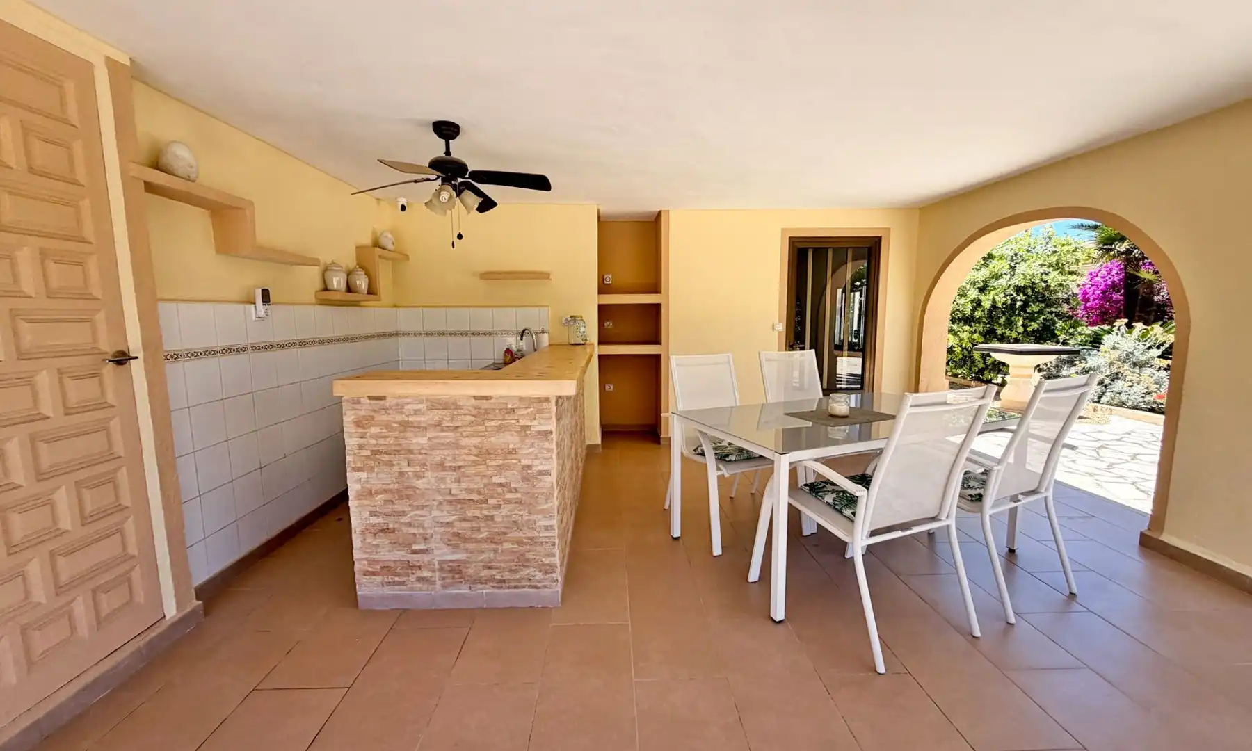 Terraza de Casa o chalet en venta en Dénia con Aire acondicionado, Calefacción y Jardín privado