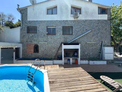 Swimming pool of House or chalet for sale in Castellbisbal  with Air Conditioner, Terrace and Swimming Pool