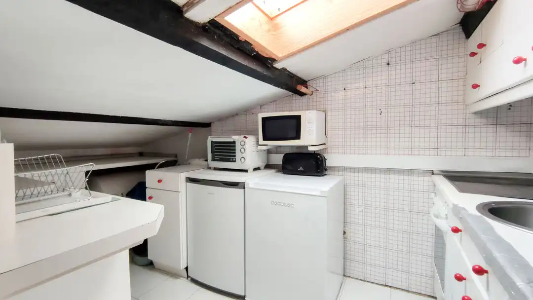 Kitchen of Flat for sale in Donostia - San Sebastián   with Heating and Furnished