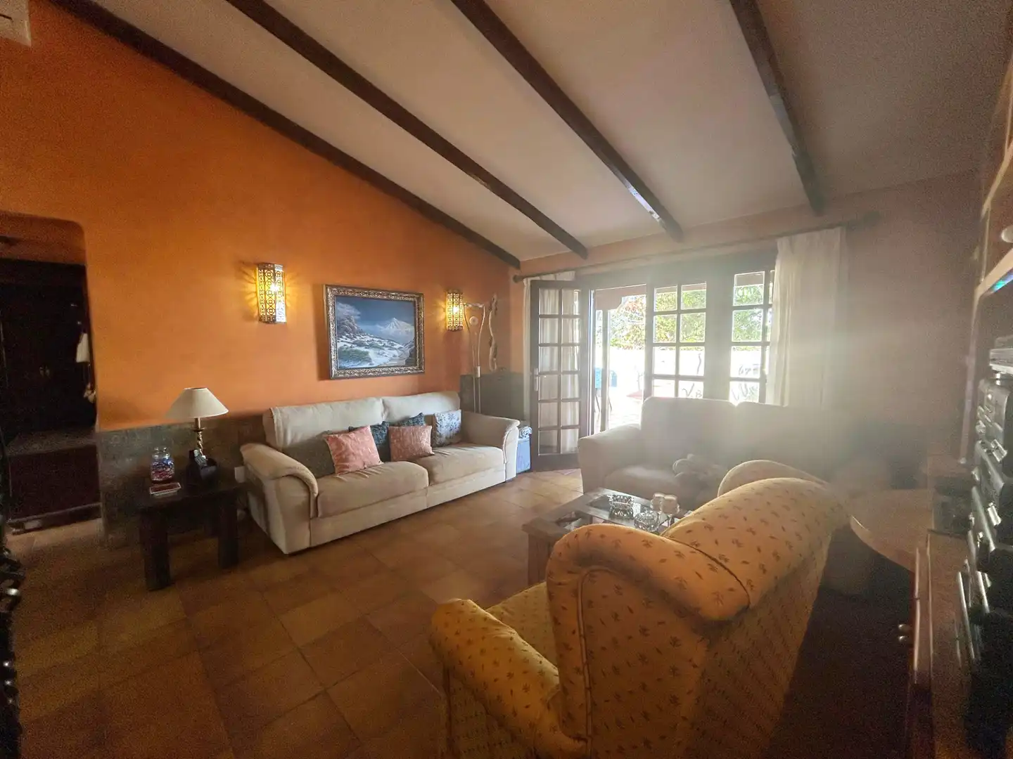 Living room of Detached homes for sale in San Miguel de Abona  with Private garden, Terrace and Furnished