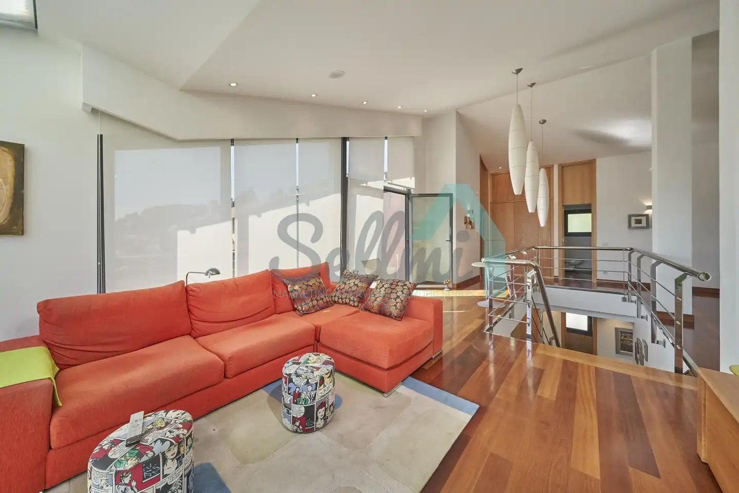 Living room of Houses for sale in Gozón  with Heating, Private garden and Terrace