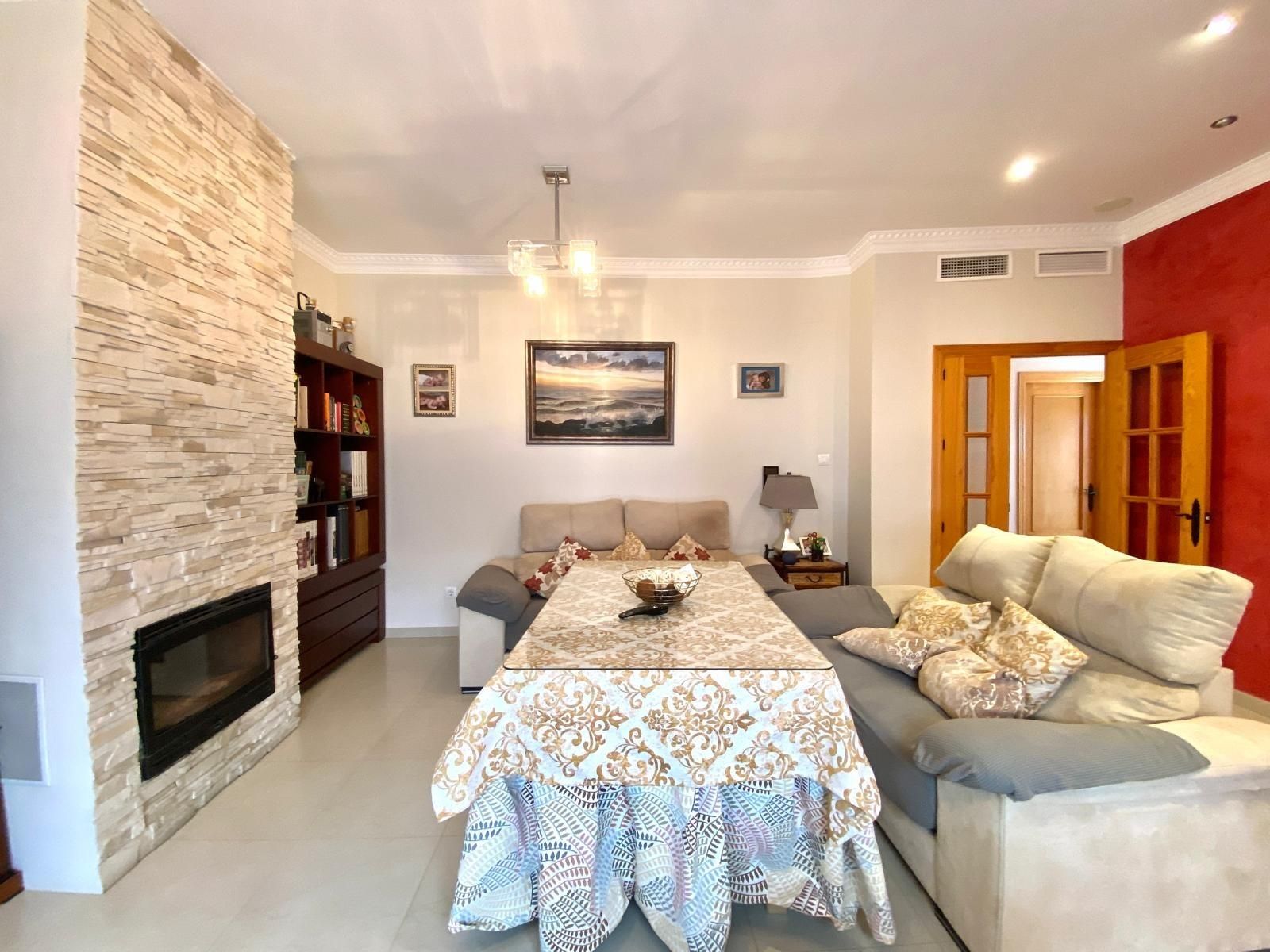 Sala de estar de Casa o chalet en venta en Chipiona con Aire acondicionado, Calefacción y Terraza