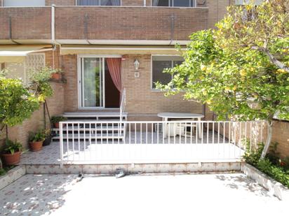 Exterior view of Single-family semi-detached for sale in Sabadell  with Air Conditioner, Heating and Terrace