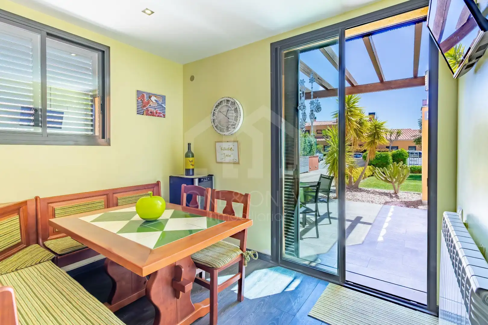 Terraza de Casa o chalet en venta en Mont-roig del Camp con Aire acondicionado, Calefacción y Jardín privado