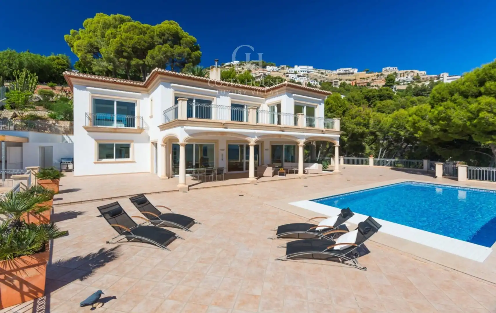 Exterior view of Houses for sale in Jávea / Xàbia  with Air Conditioner, Private garden and Terrace