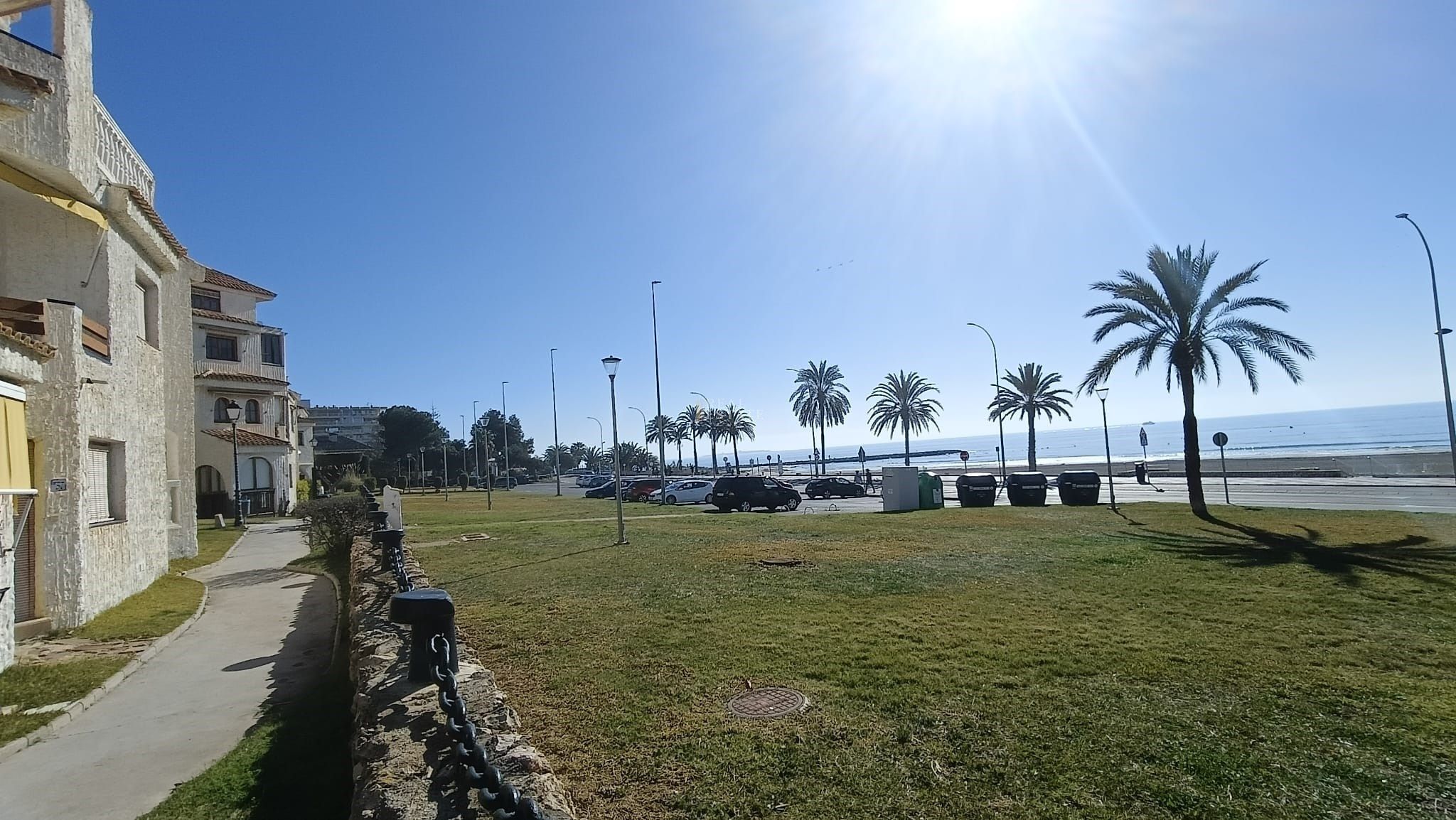 Außenansicht von Maisonette zum Verkauf in Santa Pola mit Klimaanlage, Terrasse und Schwimmbad