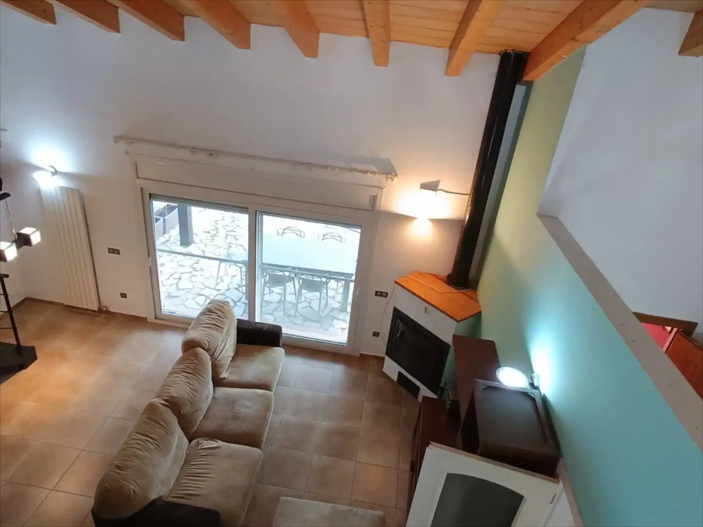 Living room of Houses for sale in Torroella de Fluvià  with Air Conditioner, Heating and Private garden