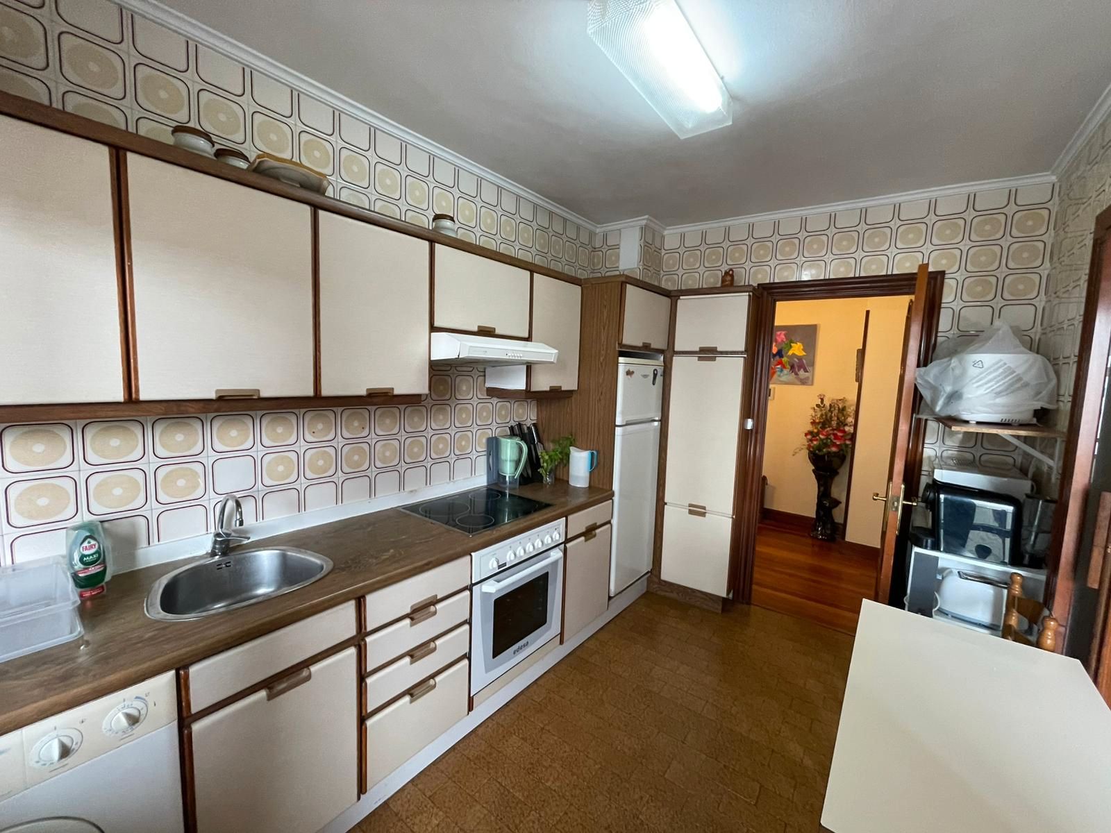 Kitchen of Flat for sale in Barakaldo   with Heating, Parquet flooring and Terrace