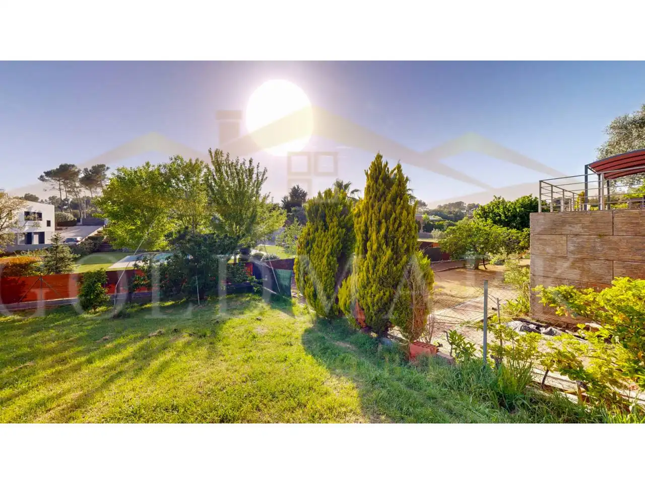 Jardí de Casa o xalet en venda en Sabadell amb Aire condicionat, Jardí privat i Terrassa