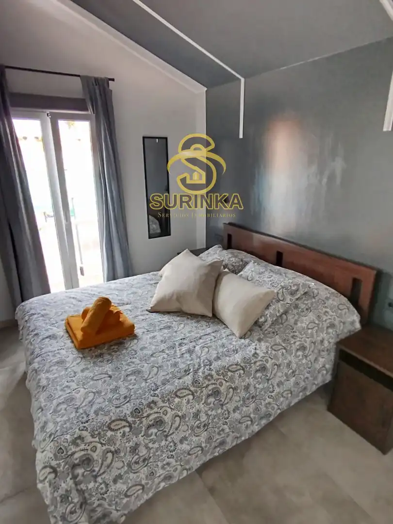 Dormitori de Dúplex de lloguer en San Bartolomé de Tirajana amb Aire condicionat, Terrassa i Piscina