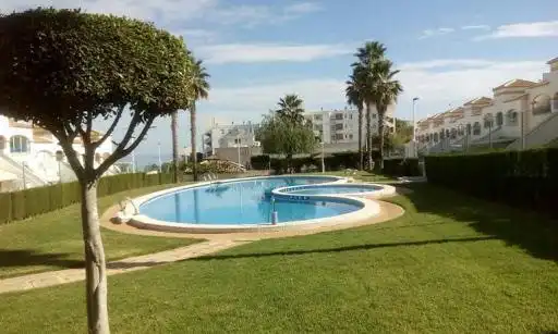 Piscina de Casa adosada en venta en Santa Pola con Terraza, Piscina y Piscina comunitaria