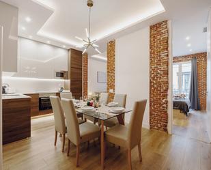 Dining room of Flat for sale in  Madrid Capital  with Air Conditioner and Balcony