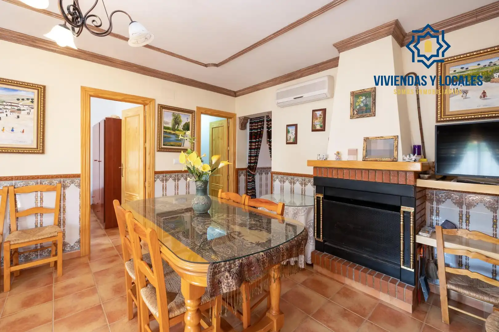 Comedor de Casa adosada en venta en Cacín con Amueblado
