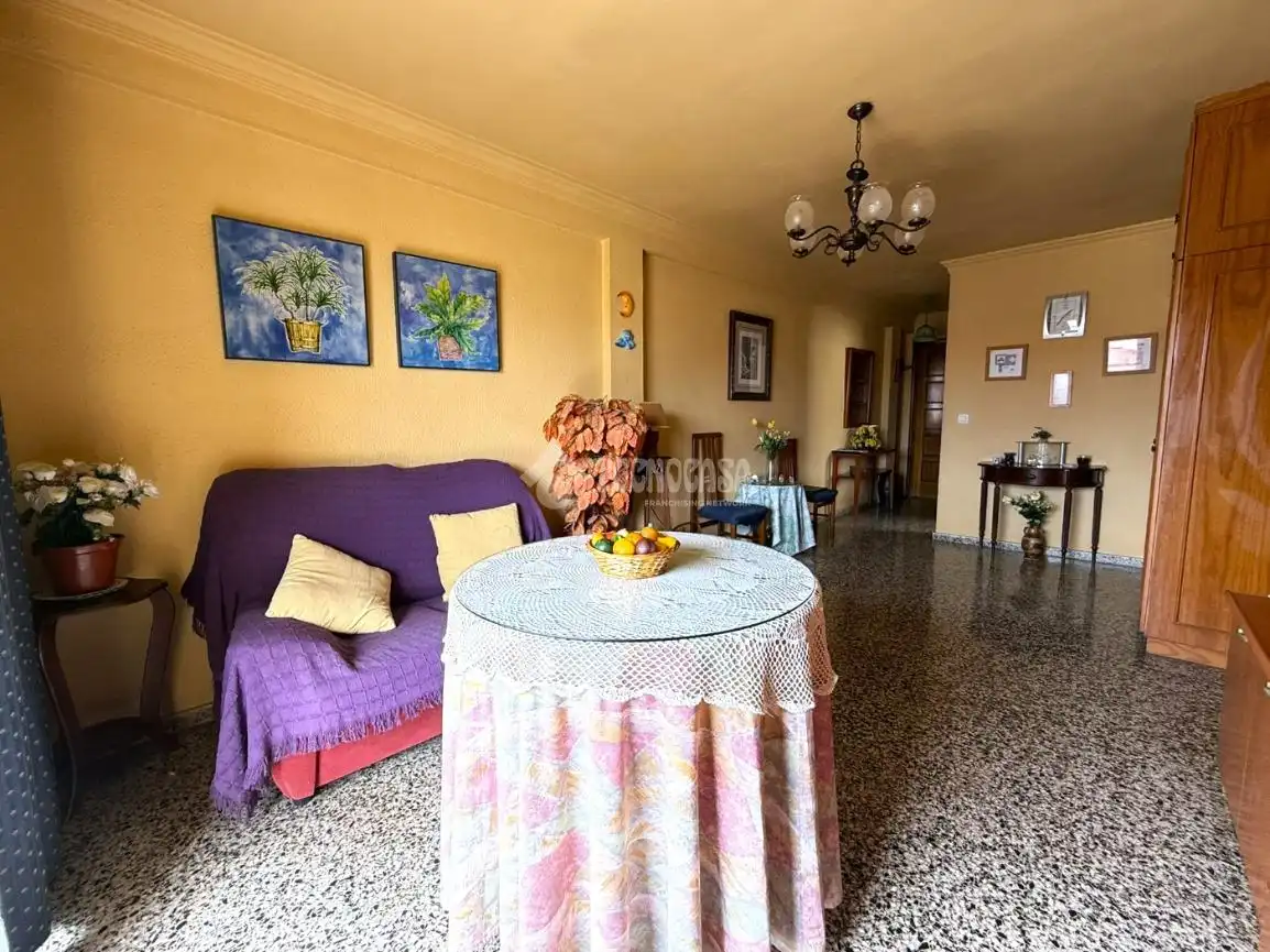 Sala de estar de Piso en venta en Málaga con Terraza