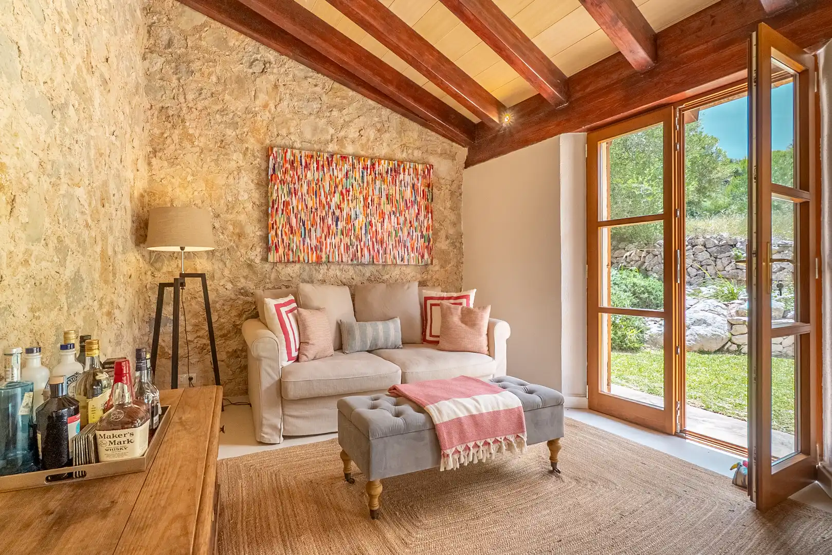 Living room of Country homes for sale in Son Servera  with Air Conditioner, Heating and Storage room