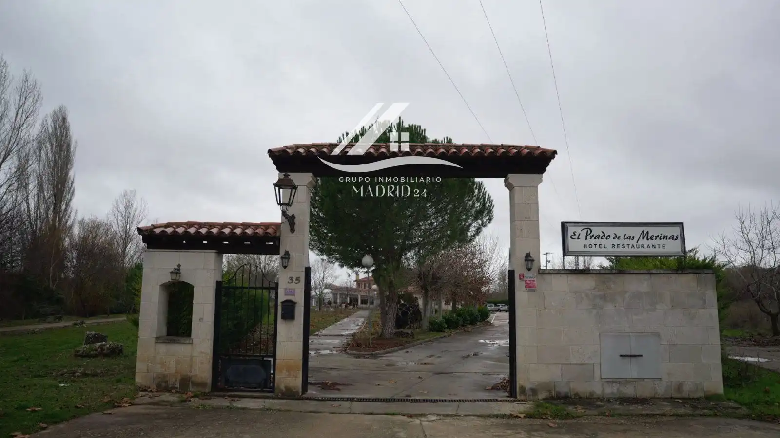 Vista exterior de Residencial en venda en Caleruega