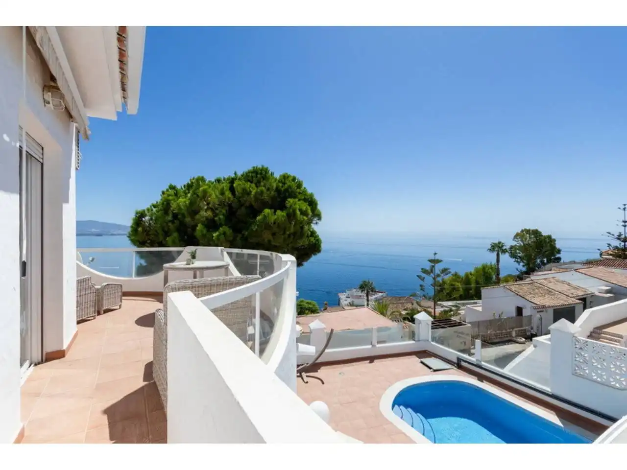 Terrace of Houses for sale in Almuñécar  with Air Conditioner, Private garden and Terrace