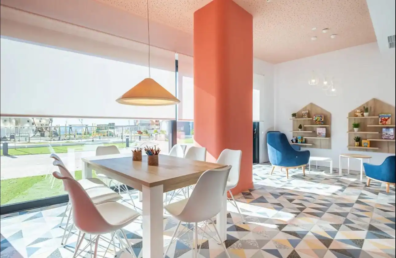 Dining room of Apartments for rent in Benidorm  with Air Conditioner, Heating and Private garden