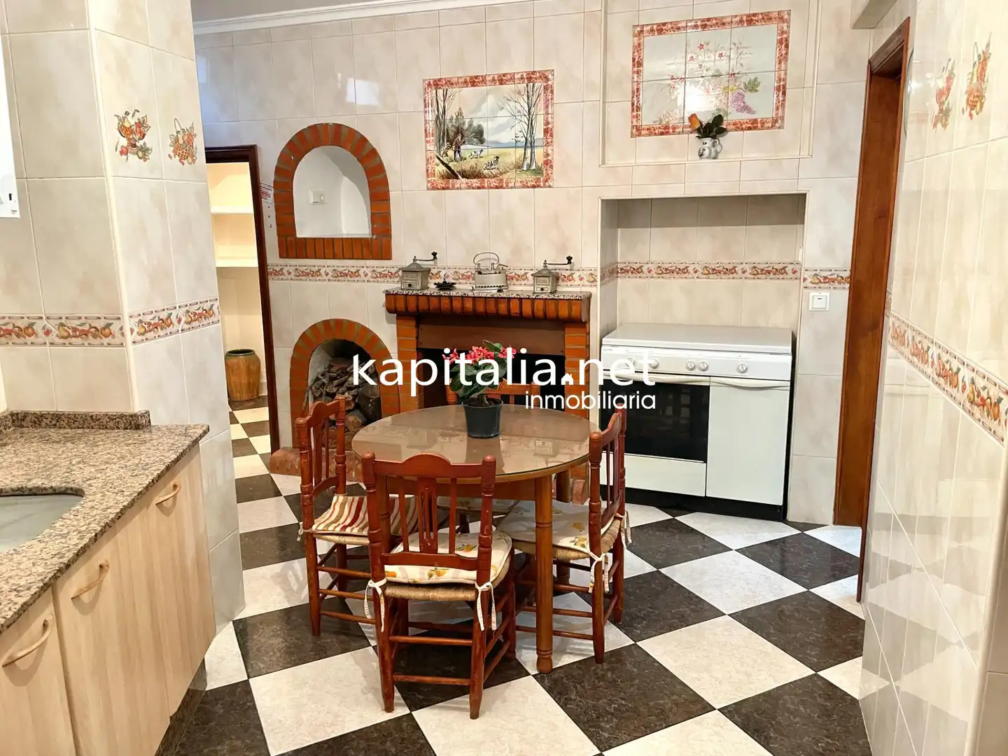 Cuina de Casa o xalet en venda en Alfafara amb Calefacció i Balcó
