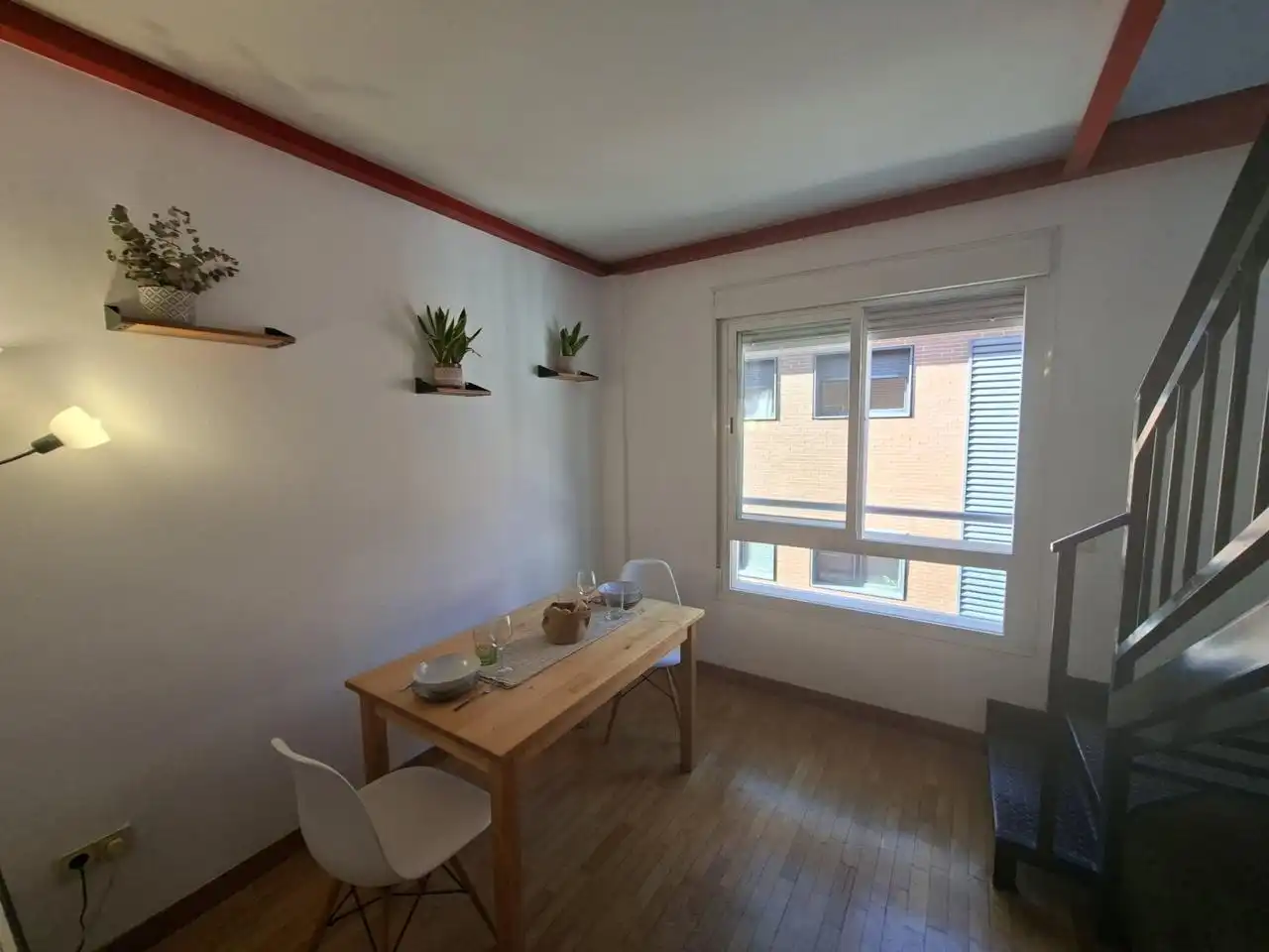 Dining room of Duplexes for sale in Madrid  with Heating, Storage room and Furnished