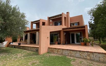 Vista exterior de Casa o xalet en venda en Marratxí amb Aire condicionat, Terrassa i Piscina