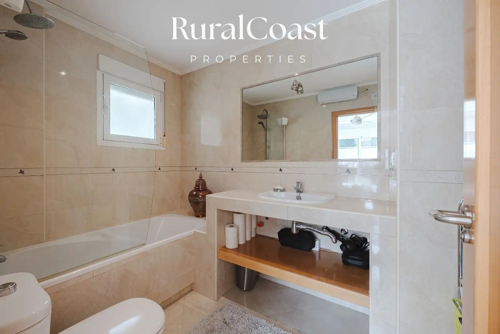 Baño de Casa o chalet en venta en Busot con Aire acondicionado, Calefacción y Terraza