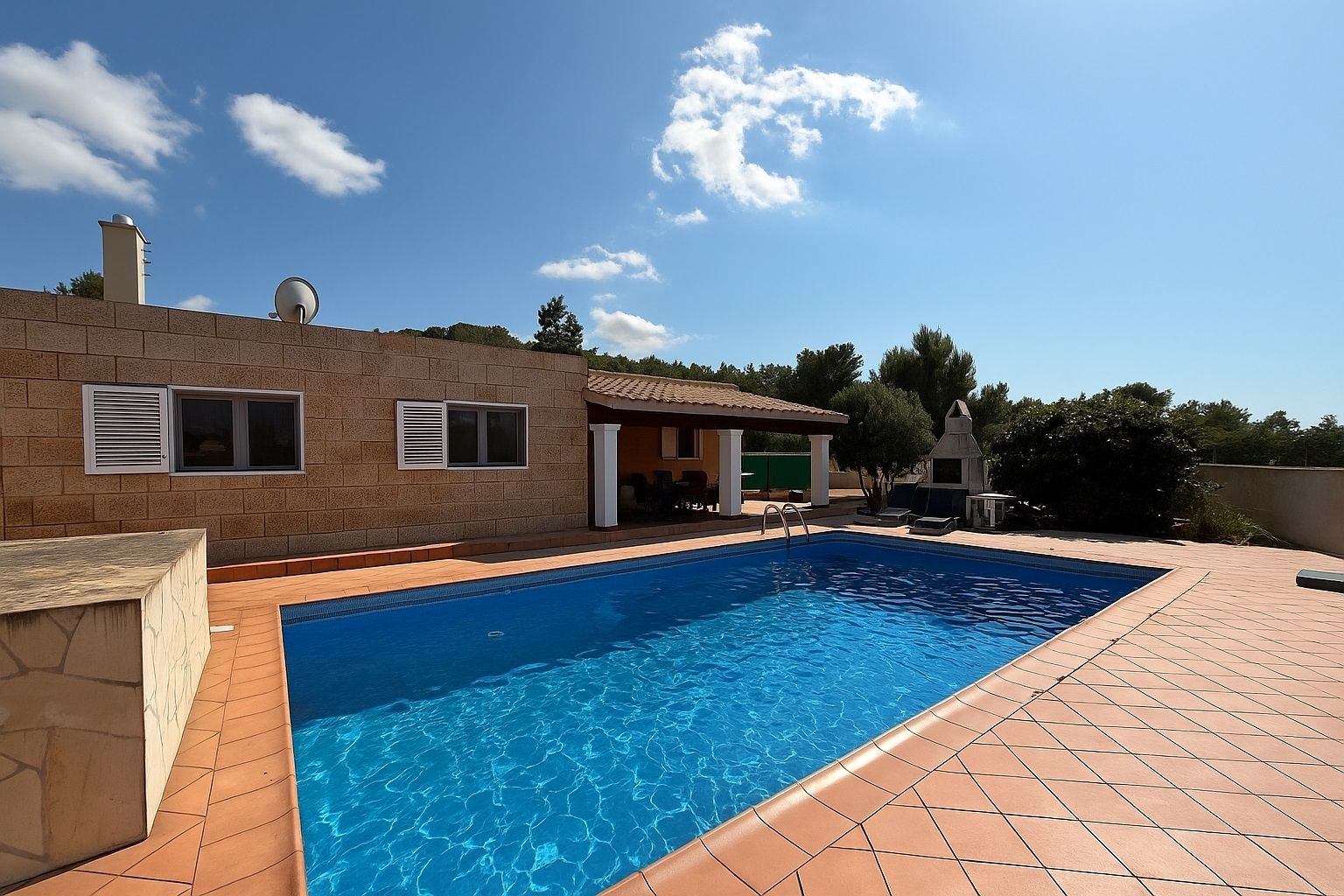 Piscina de Casa o xalet en venda en Sant Josep de sa Talaia amb Aire condicionat, Calefacció i Terrassa
