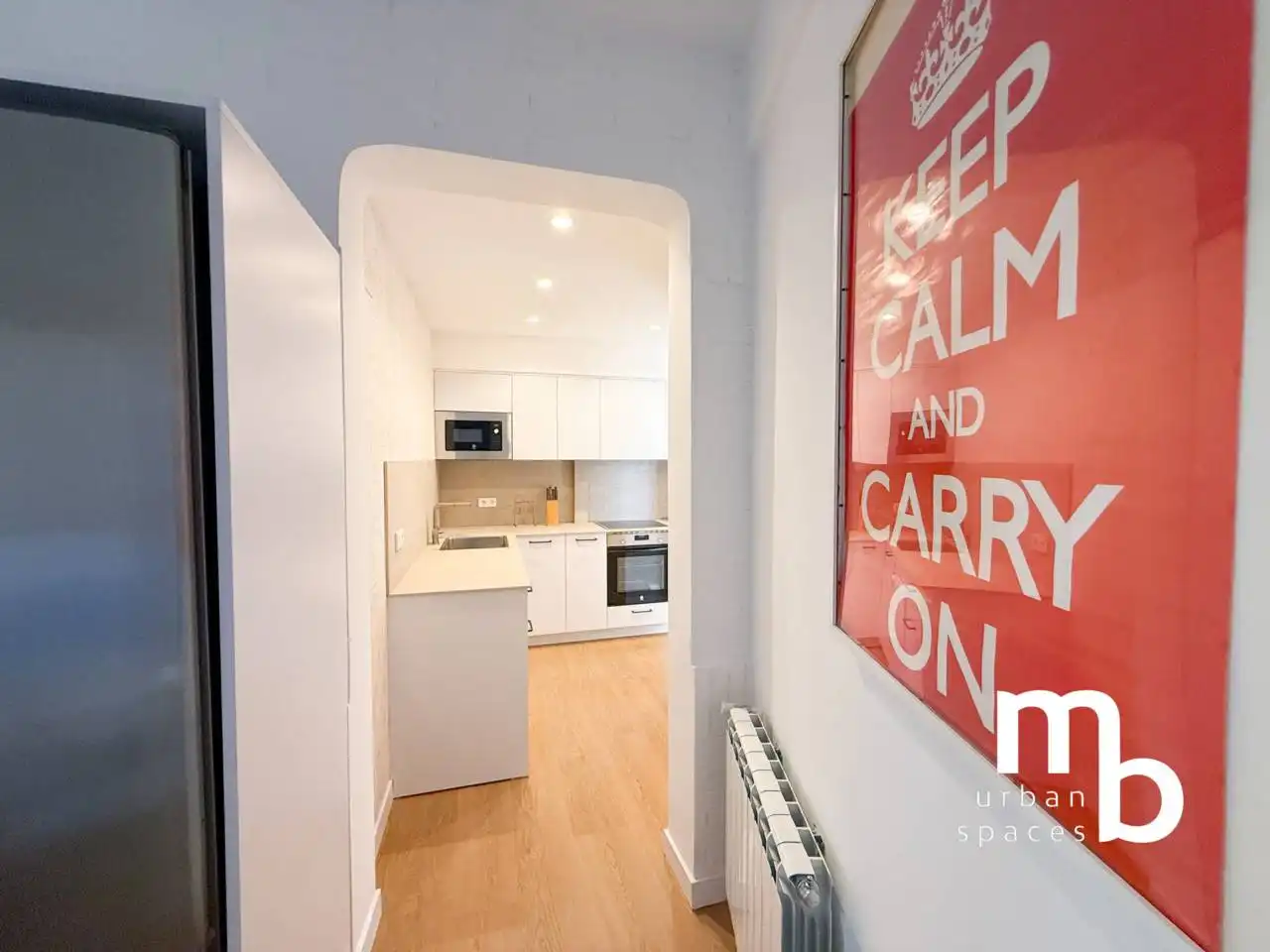 Cocina de Piso de alquiler en Madrid con Aire acondicionado, Calefacción y Terraza