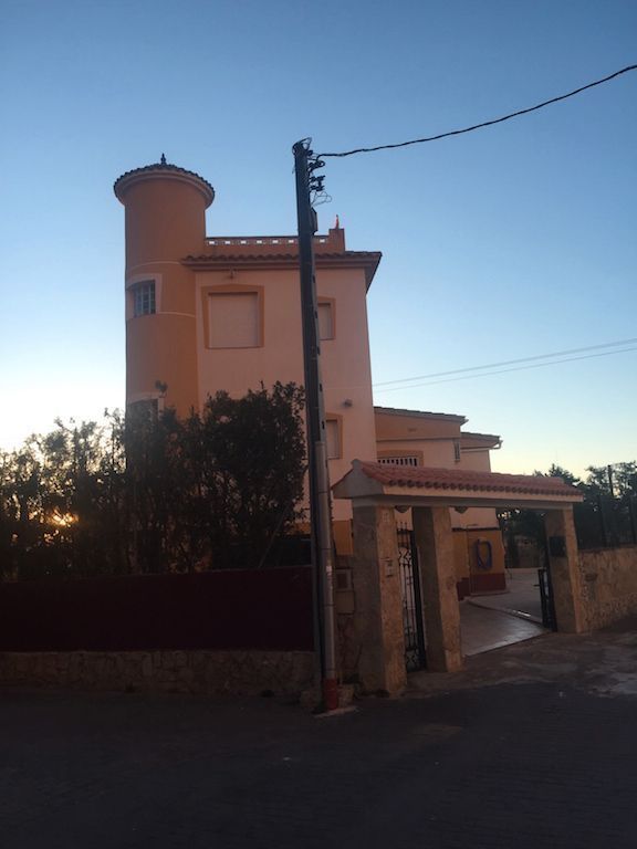 Vista exterior de Casa o xalet en venda en Peñíscola / Peníscola amb Aire condicionat, Jardí privat i Traster