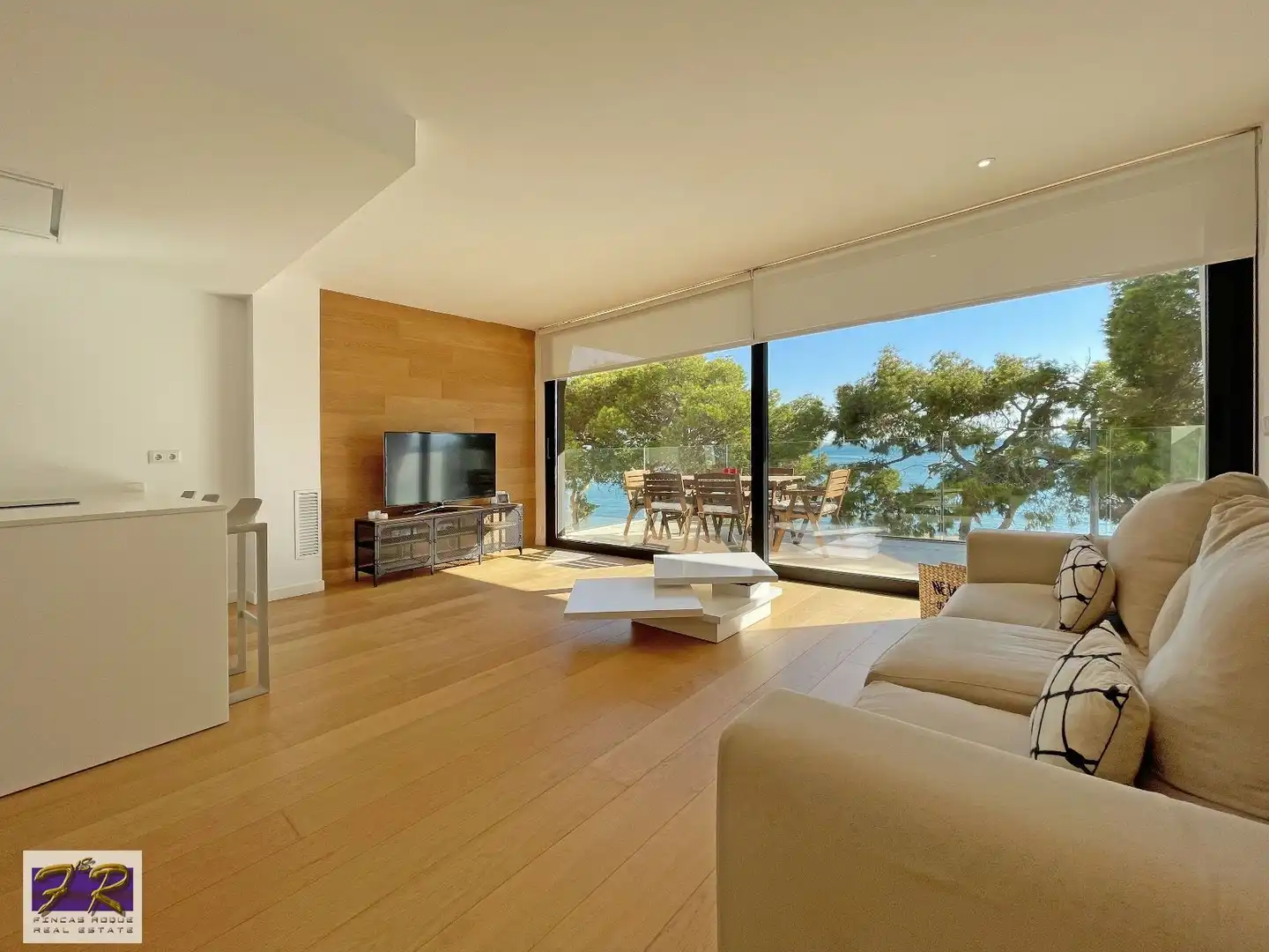 Sala d'estar de Pis en venda en Alcúdia amb Aire condicionat, Parquet i Terrassa