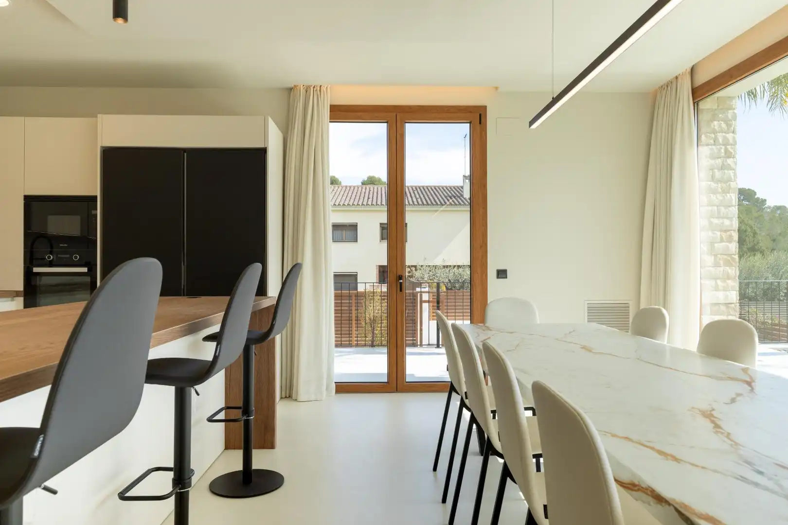 Comedor de Casa o chalet en venta en L'Ampolla con Aire acondicionado, Calefacción y Jardín privado
