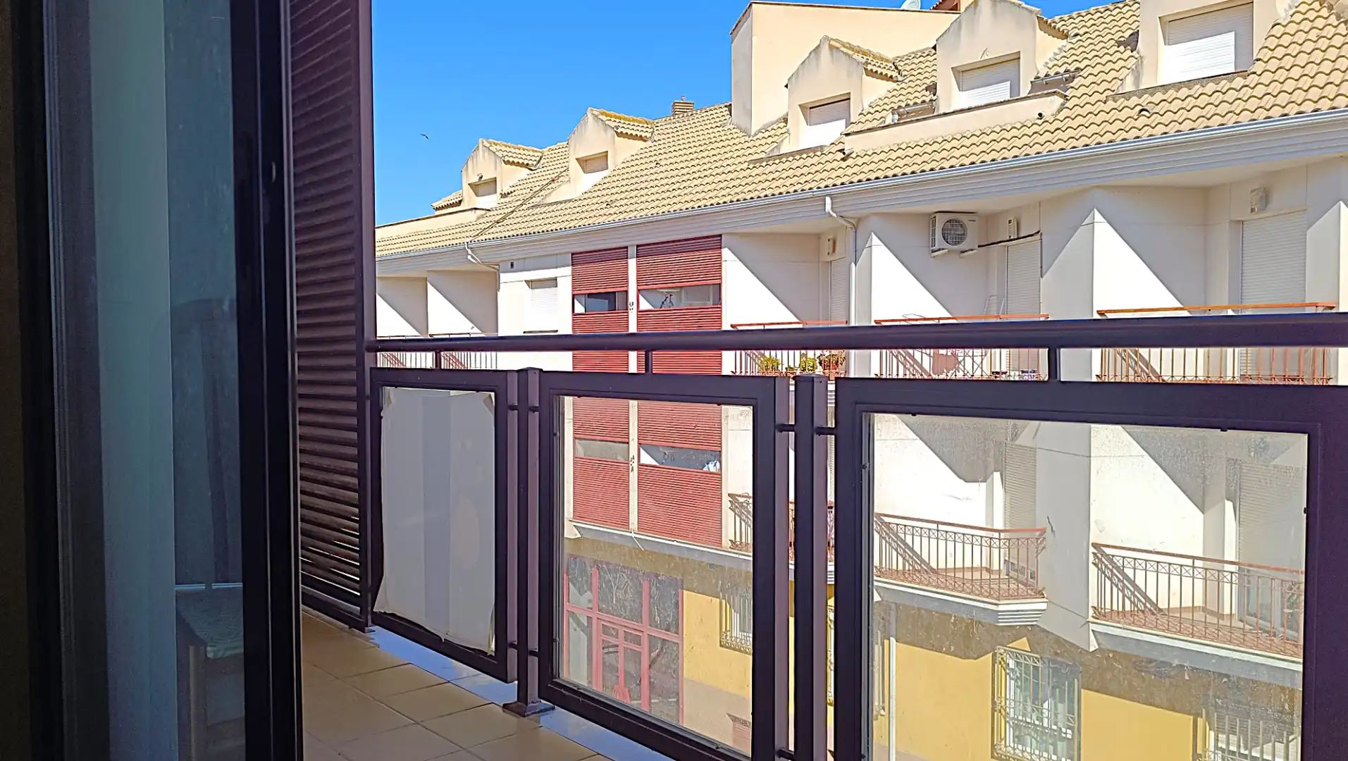 Balcony of Flat for sale in Mancha Real  with Air Conditioner, Heating and Parquet flooring