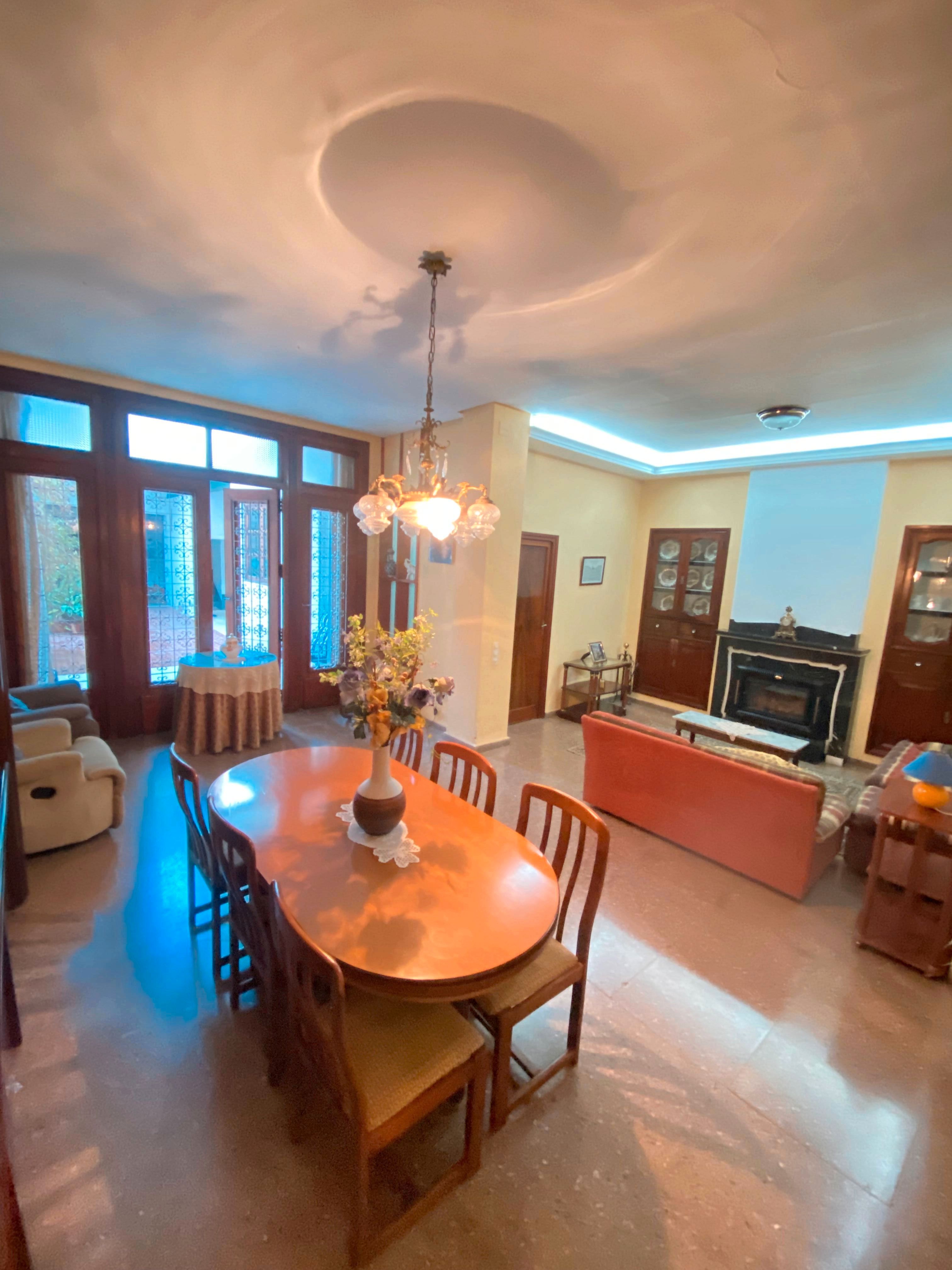 Dining room of House or chalet for sale in Carlet  with Air Conditioner, Heating and Private garden
