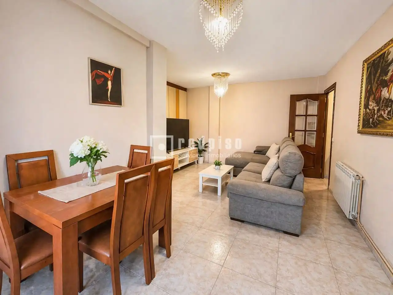 Sala de estar de Piso en venta en Fuenlabrada con Aire acondicionado, Calefacción y Terraza