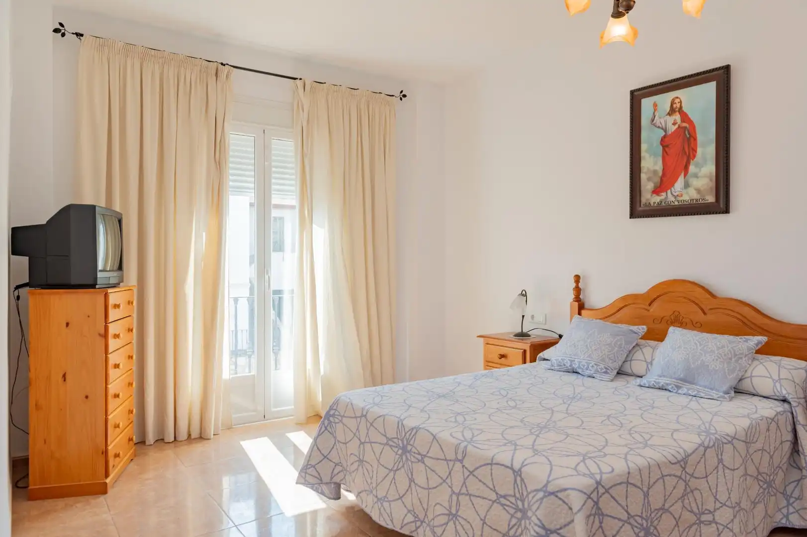 Bedroom of Houses for sale in Cuevas Bajas  with Air Conditioner, Terrace and Storage room